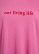 FLASH - T-Shirt mit Print., Pink, Packshot image number 2