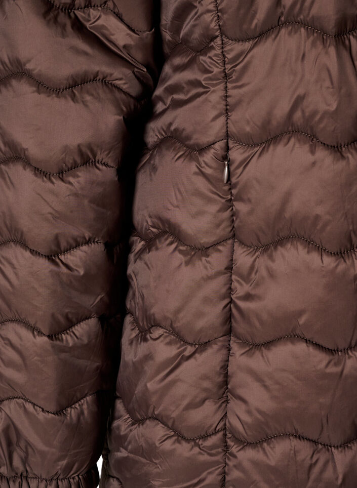 Veste matelass&eacute;e, Marron, Packshot image number 3