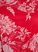 Longue robe en mousseline à imprimé floral, Red Flower AOP, Packshot image number 2