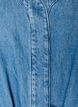 Robe en jean avec col en V et ceinture &agrave; nouer, Bleu Clair, Packshot image number 2