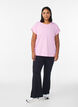 Einfarbiges Trainings-T-Shirt, Pink, Model image number 1