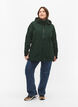 Veste courte softshell avec capuche amovible, Vert foncé, Model image number 1