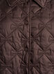 Veste l&eacute;g&egrave;rement matelass&eacute;e &agrave; surpiq&ucirc;res d&eacute;coratives, Marron, Packshot image number 2