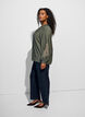 Bluse aus Viskose mit bestickten &Auml;rmeln, Gr&uuml;n, Model image number 3
