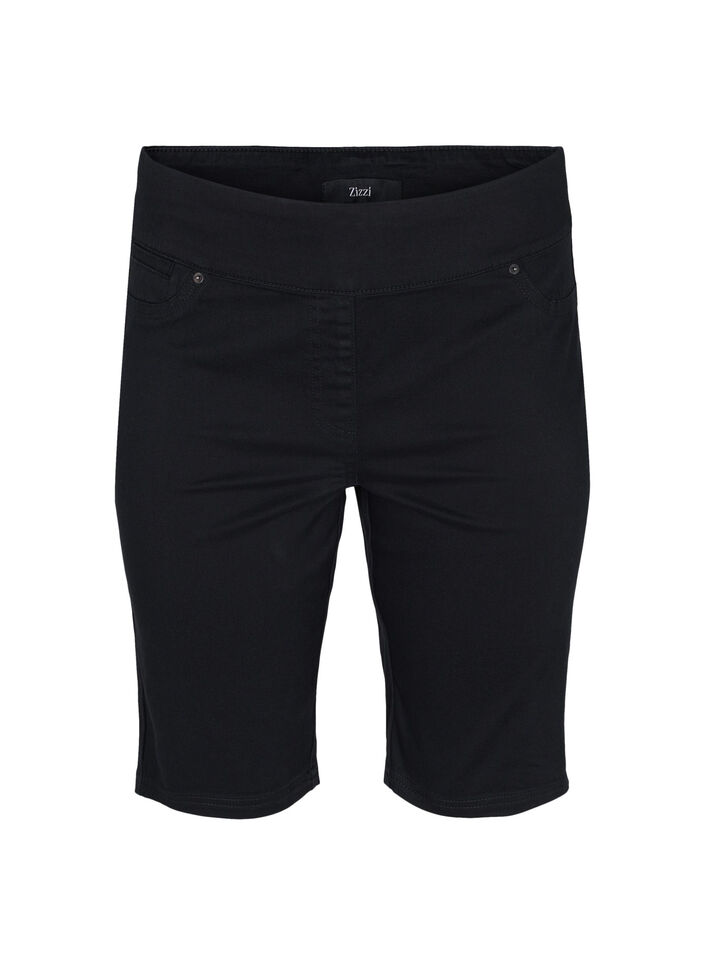 Short moulant avec poches arrière, Black, Packshot image number 0