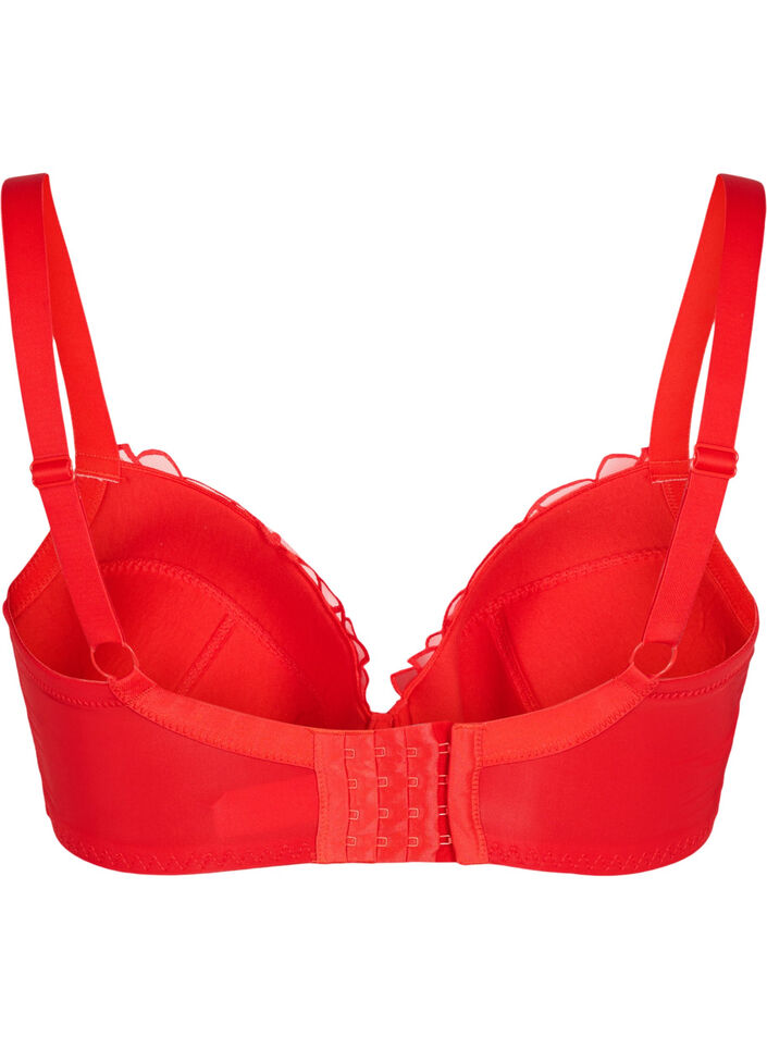 Soutien-gorge rembourré avec dentelle, Salsa, Packshot image number 1