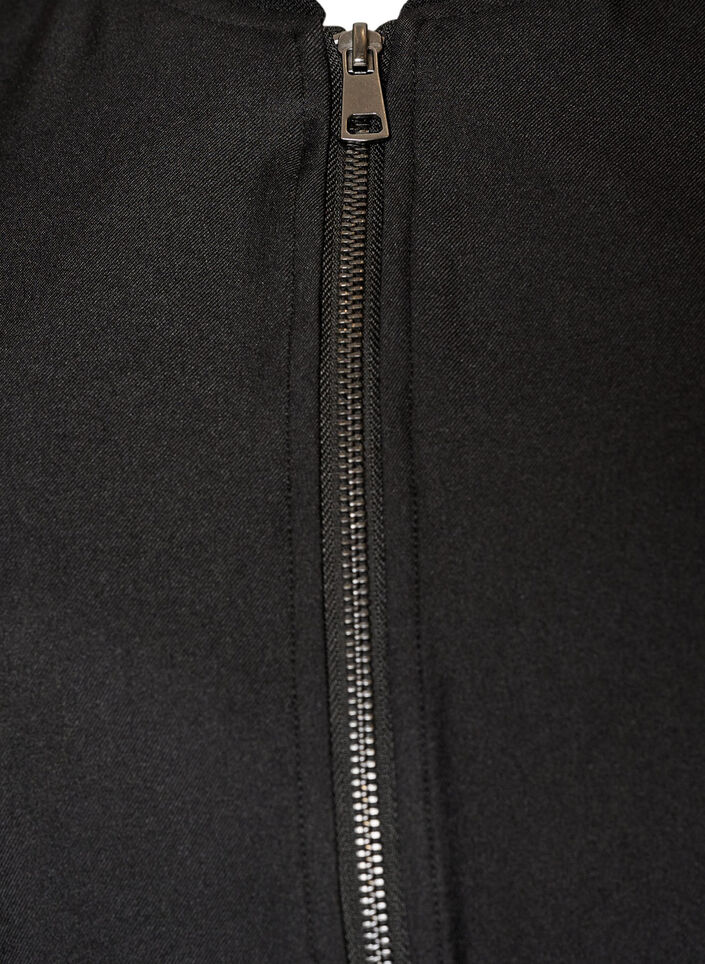 Leichte Jacke mit Ballon-Silhouette, Schwarz, Packshot image number 2