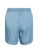 Shorts in Jeans-Optik mit elastischem Bund und Kordelzug, Blau, Packshot image number 1