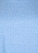T-shirt m&eacute;lang&eacute; avec manches courtes, Bleu Clair, Packshot image number 2