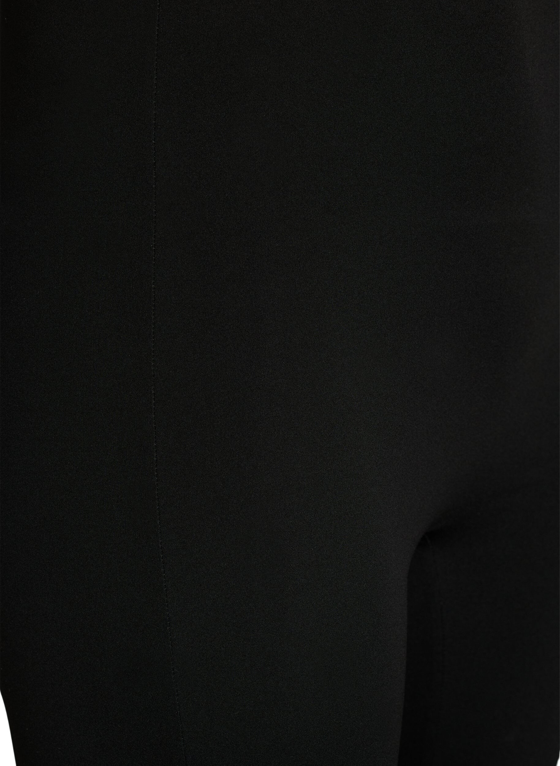 Zizzi Leichte Formw&auml;sche lange Shorts, Schwarz, Packshot image number 2