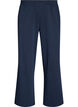 Pantalon de jogging taille haute avec coupe ample, Bleu, Packshot image number 0