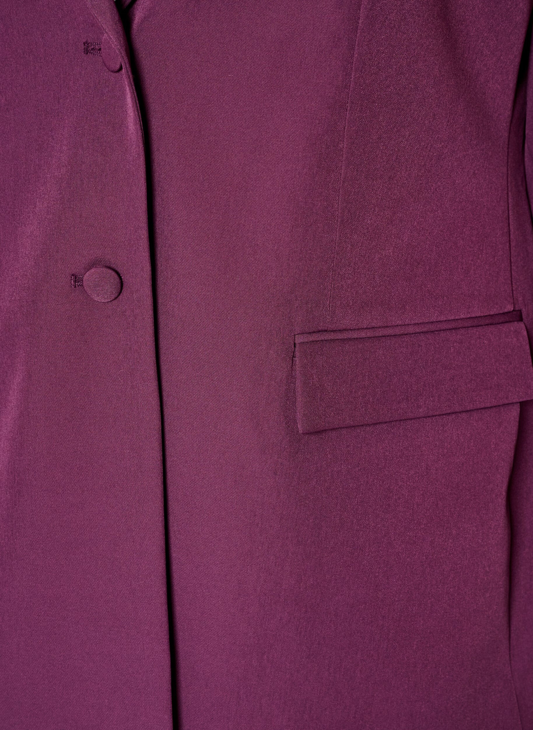 ZizziBlazer classique avec fermeture boutonn&eacute;e, Violet, Packshot image number 2