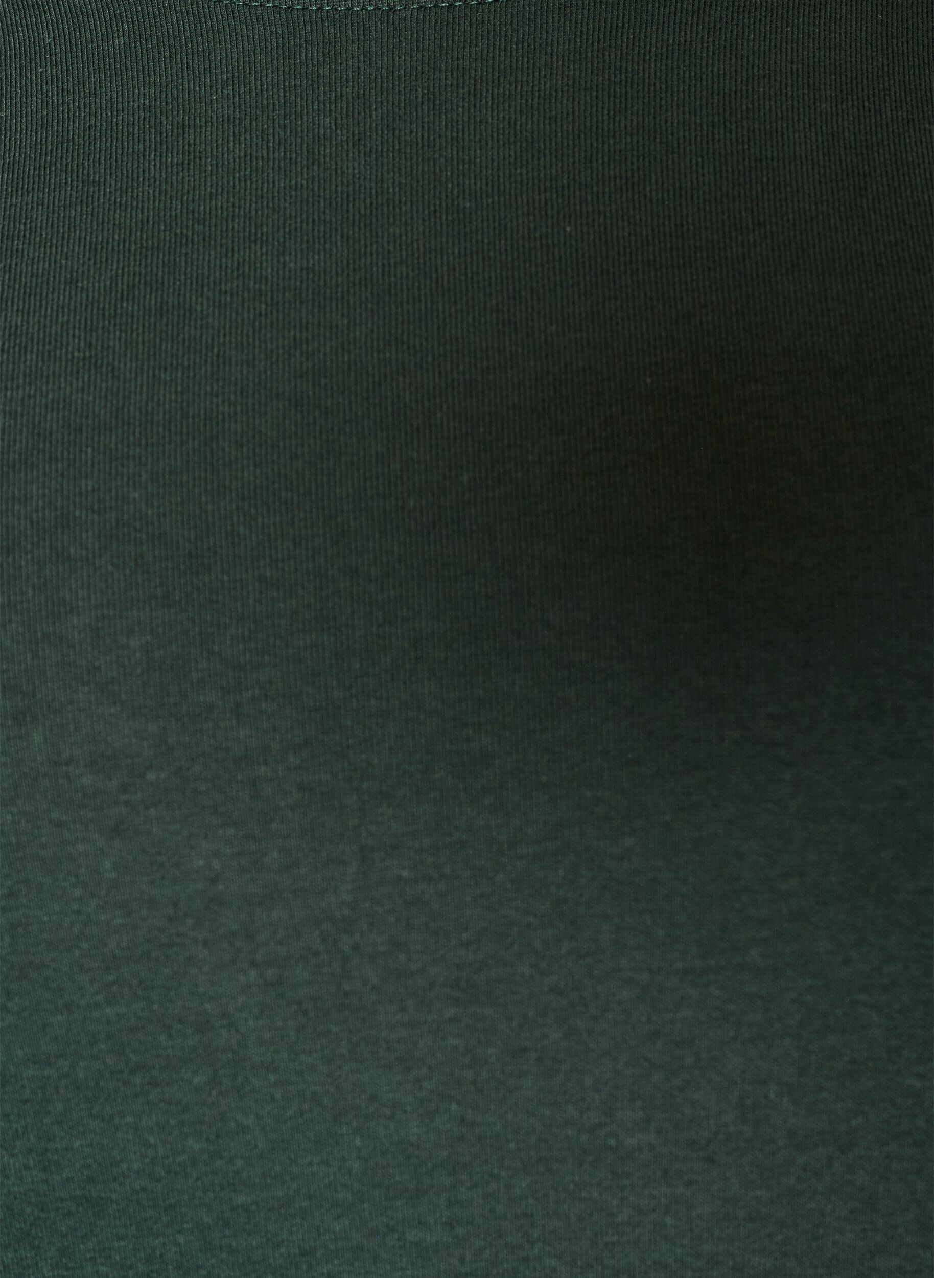 ZizziLangarm-Basic-T-Shirt mit Rundhalsausschnitt, Gr&uuml;n, Packshot image number 2