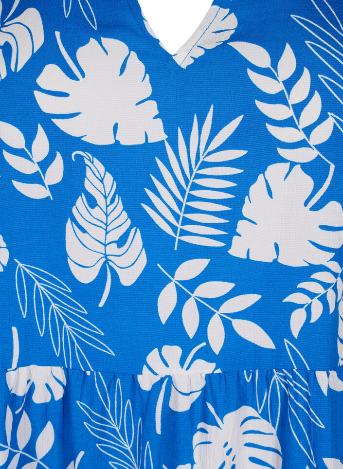 FLASH – A-Linien-Kleid mit Print, Skydiver White AOP, Packshot image number 2