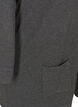 Long cardigan tricoté dans un mélange de viscose, Gris anthracite, Packshot image number 3