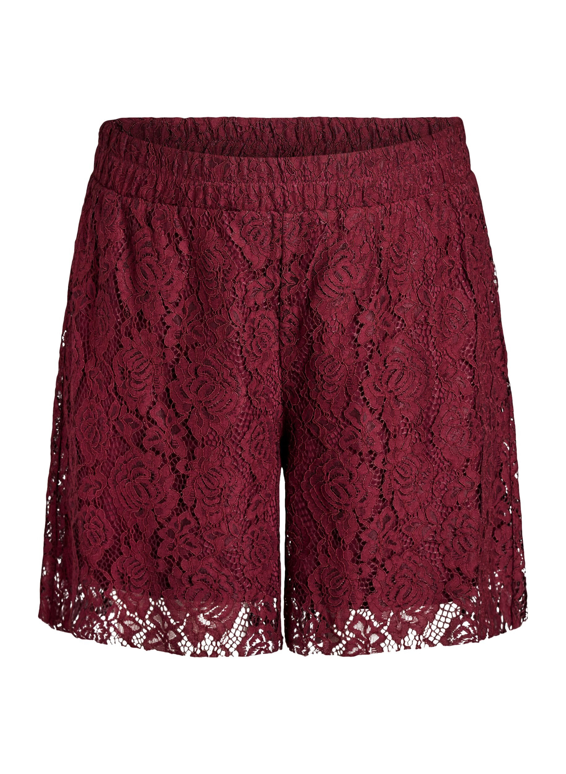 Lockere Spitzenshorts