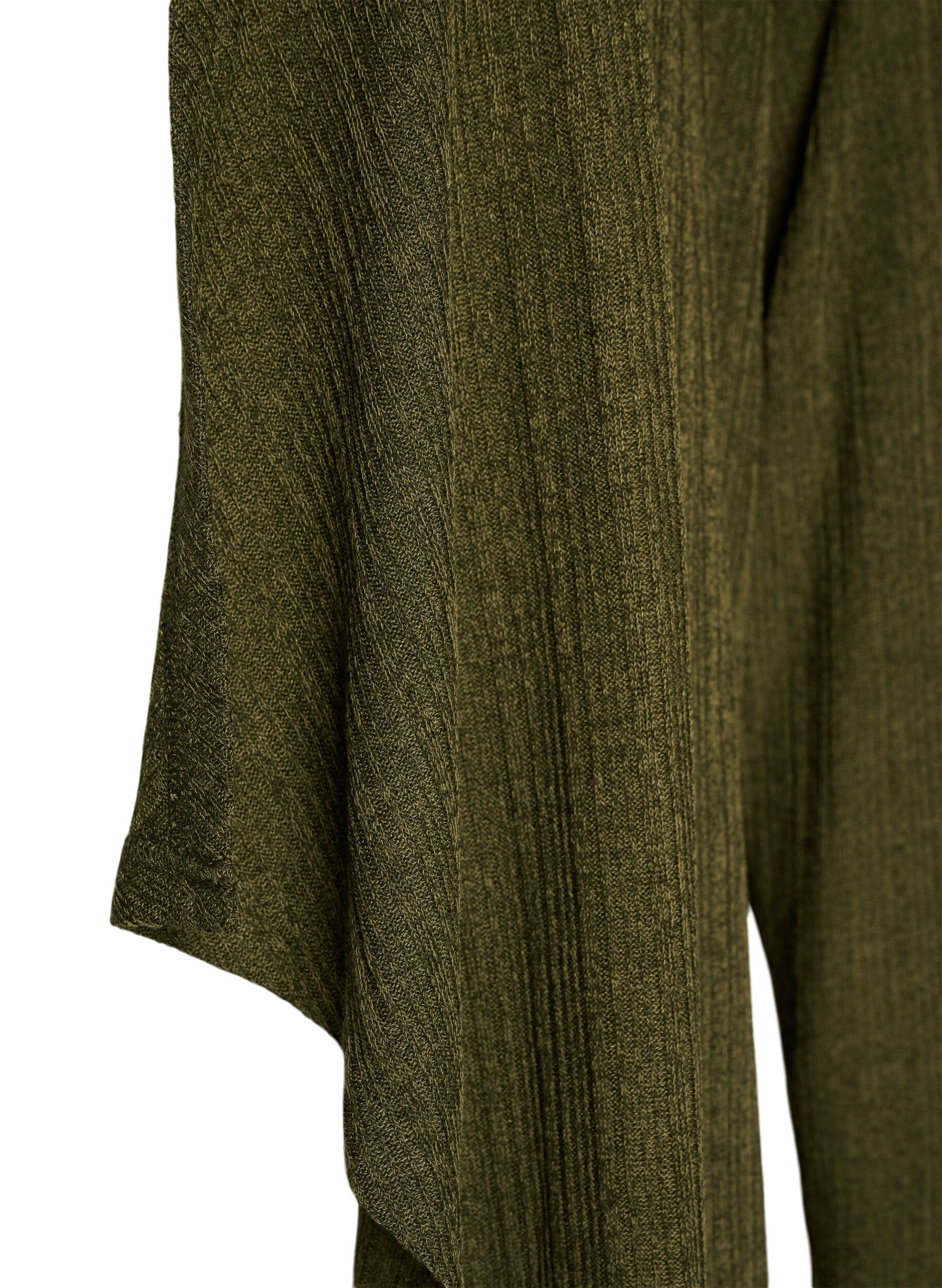 ZizziOffener Cardigan aus strukturiertem Jersey, Blau, Packshot image number 2