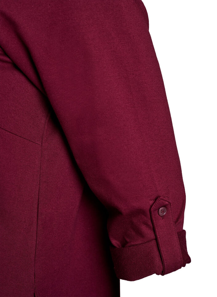 Ballkleid mit Taschen, Dunkles Bordeaux, Packshot image number 3