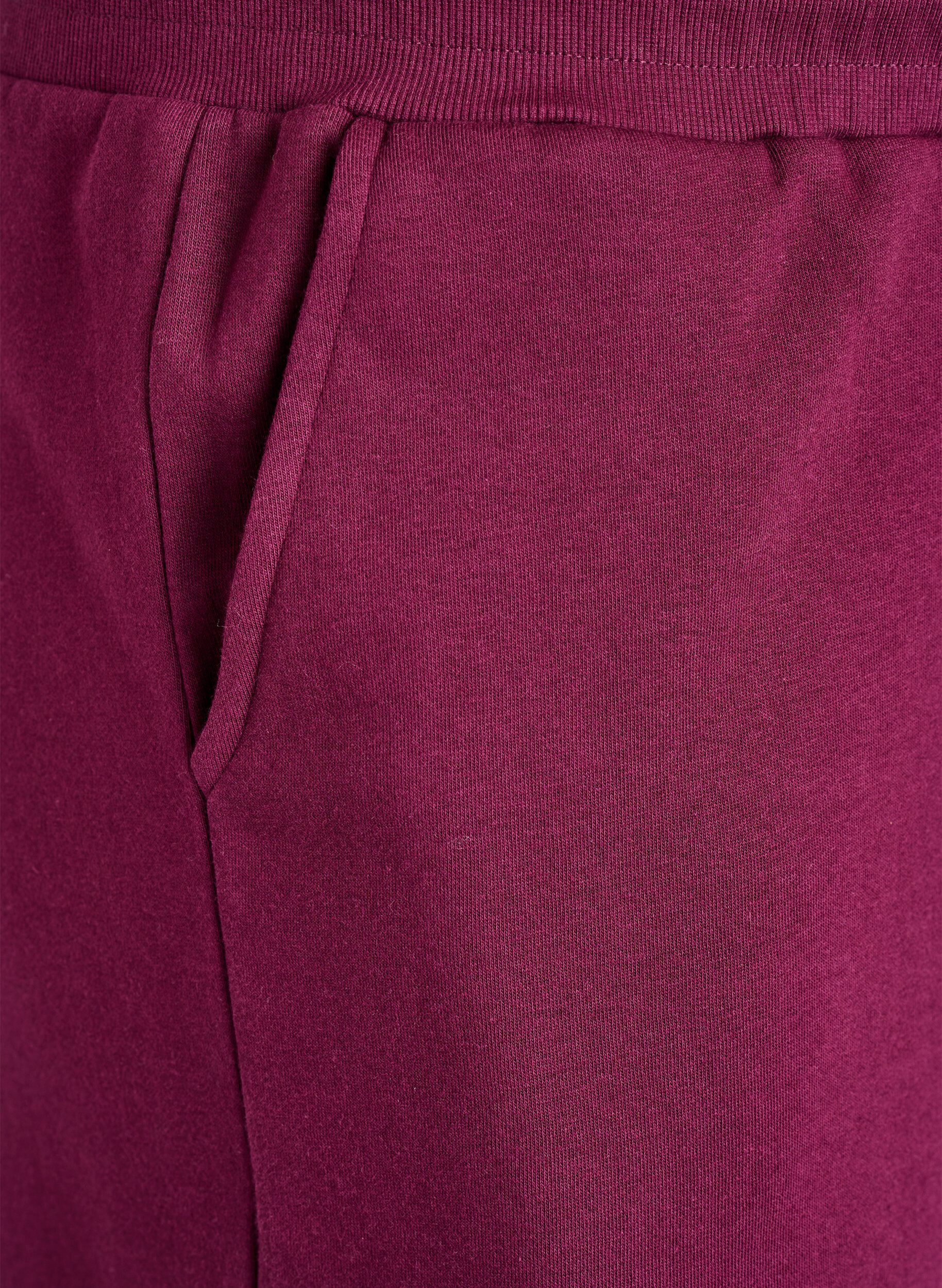 ZizziPantalon de jogging avec poches, Bordeaux fonc&eacute;, Packshot image number 2