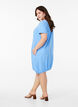 Robe en coton &agrave; manches courtes, Bleu Clair, Model image number 2