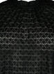  Blouse à manches longues avec texture à motifs, Black, Packshot image number 2