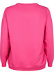 Sweatshirt mit Text, Fuchsia P. W. Reset, Packshot image number 1