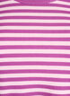 Gestreifte Bluse mit langen &Auml;rmeln, Lila, Packshot image number 2
