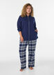 Sweat-Cardigan mit Kapuze und Taschen, Blau, Model image number 1