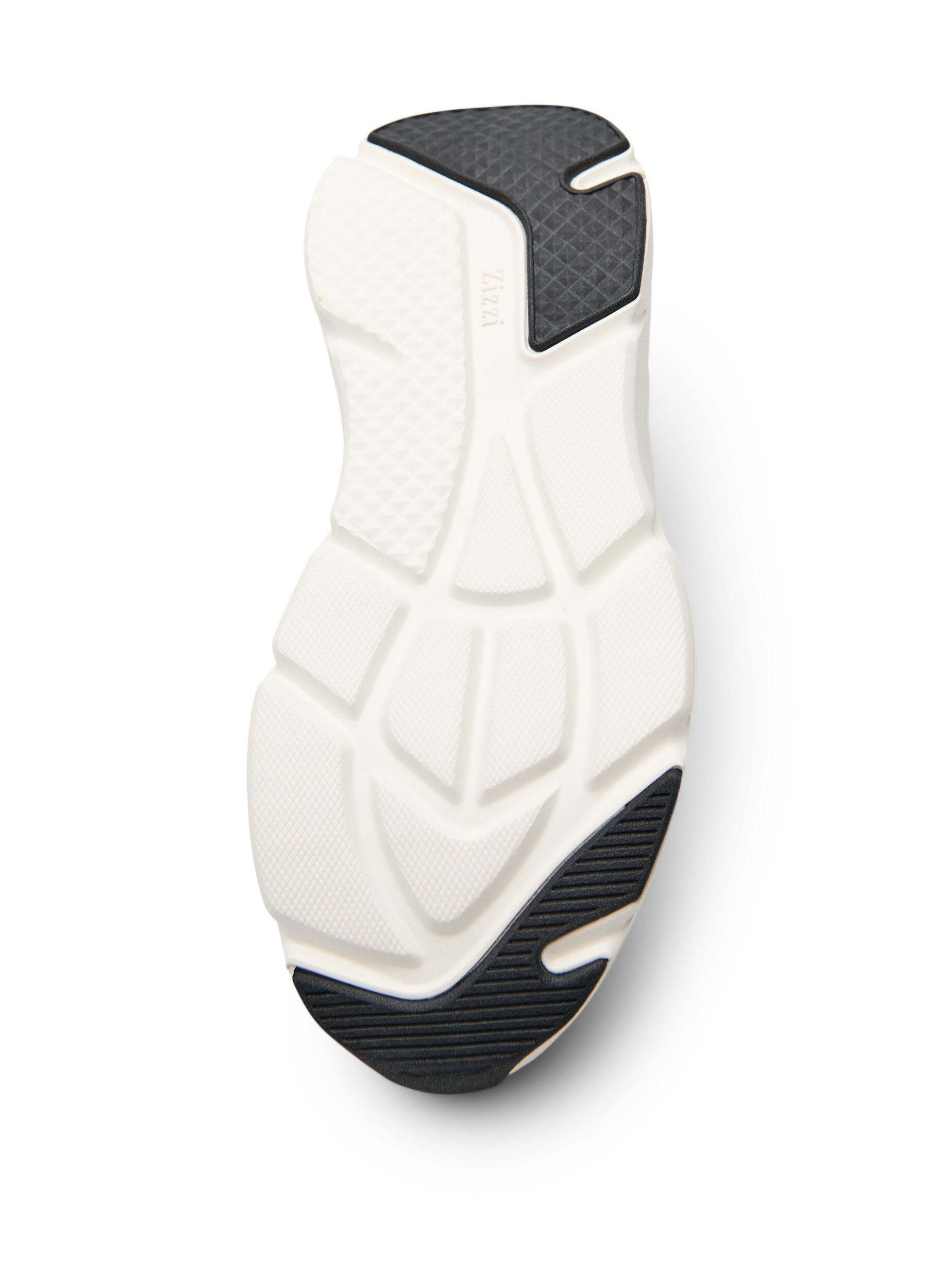 Zizzi Bequeme Sneakers mit einer sto&szlig;d&auml;mpfenden Sohle, Wei&szlig;, Packshot image number 4