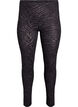 Leggings en viscose avec imprimé, Noir, Packshot image number 0