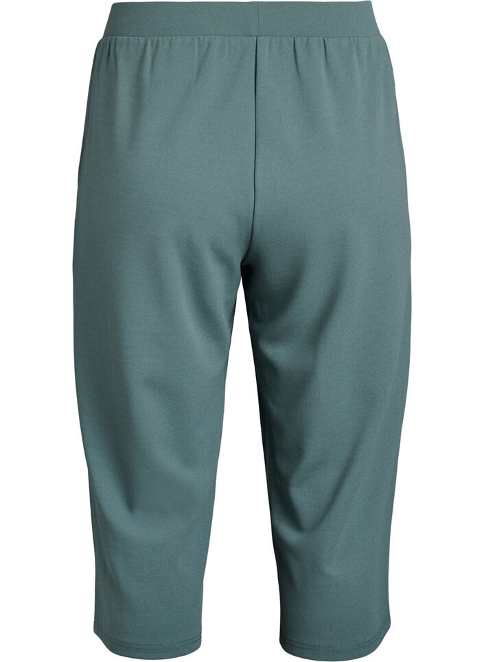 FLASH - Culotte taille haute &agrave; coupe ample, Vert fonc&eacute;, Packshot image number 1