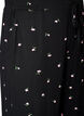Bas de pyjama c&ocirc;tel&eacute; &agrave; imprim&eacute; floral, Noir, Packshot image number 2