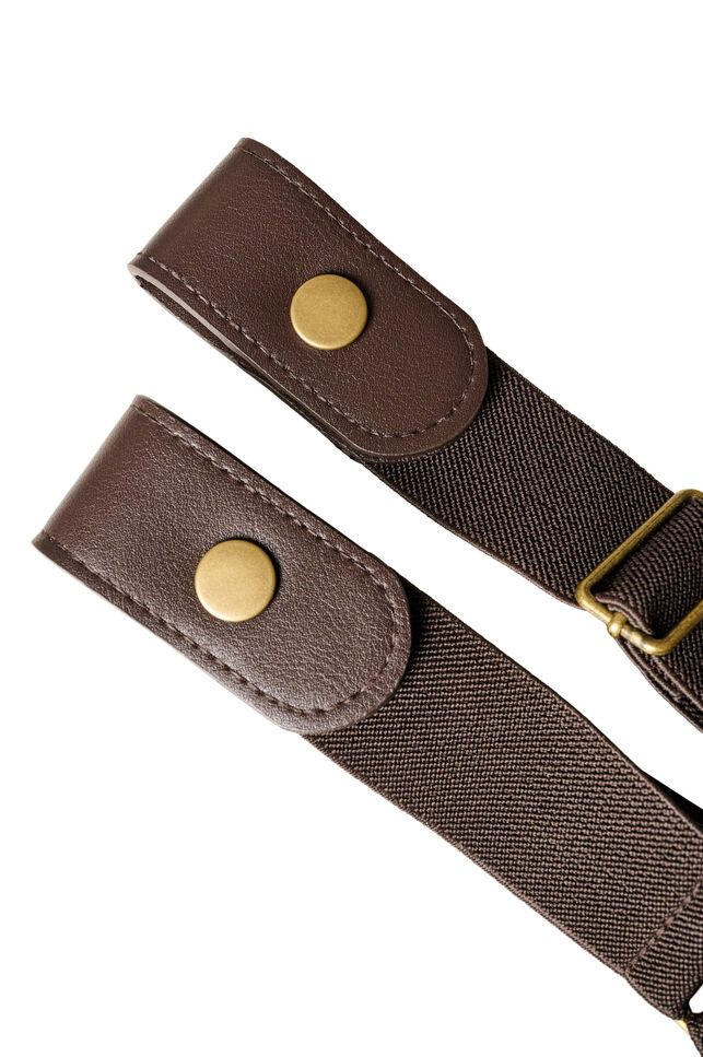 Stretch belt, Marron, Packshot image number 2