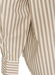 Chemise ray&eacute;e avec lien amovible &agrave; nouer, Beige, Packshot image number 3