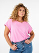 2 packs de t-shirts &agrave; manches courtes, Rose, Model image number 0
