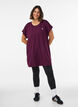 T-shirt d'entra&icirc;nement long, Violet, Model image number 1
