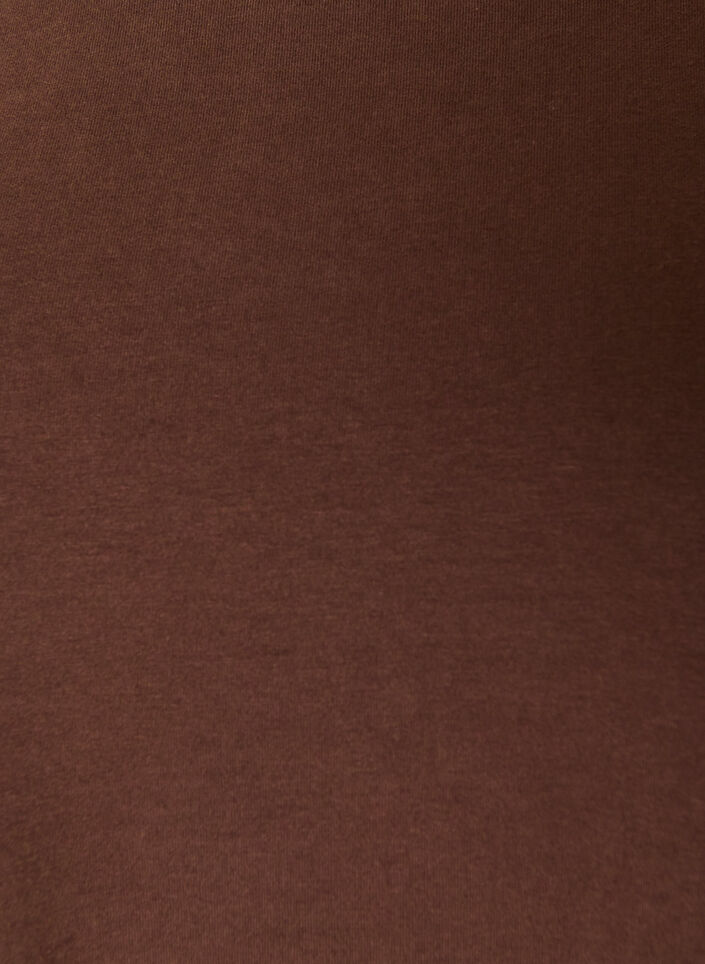 Blouse basique en jersey &agrave; manches longues, Marron, Packshot image number 2
