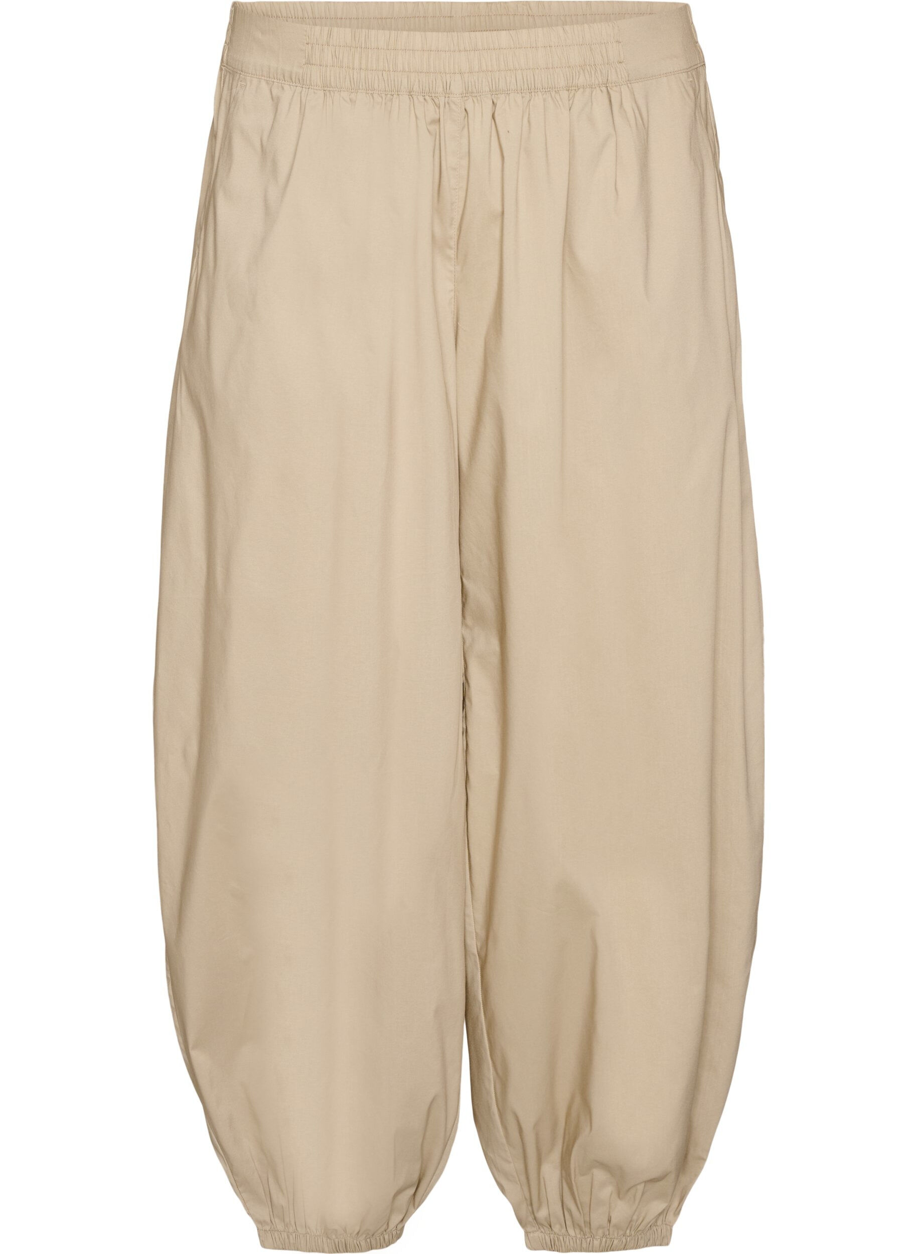 Ballonhose mit Taschen und elastischem Bund
