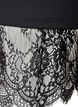 Bluse mit Mesh-&Auml;rmeln und Spitzenbesatz, Schwarz, Packshot image number 3