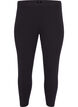 Basic 3/4-Leggings aus Viskose, Schwarz, Packshot image number 0
