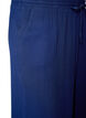Culotte-Hose aus Baumwollmusselin mit hohem Bund, Blau, Packshot image number 2