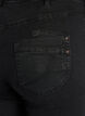 Jeans Gemma taille haute coupe droite, Noir, Packshot image number 3