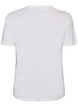 T-shirt en coton avec imprim&eacute;, Blanc, Packshot image number 1
