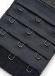 Extenseur de soutien-gorge comportant trois crochets, Noir, Packshot image number 2