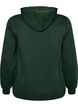 Kapuzensweatshirt mit Rei&szlig;verschluss und Taschen, Gr&uuml;n, Packshot image number 1