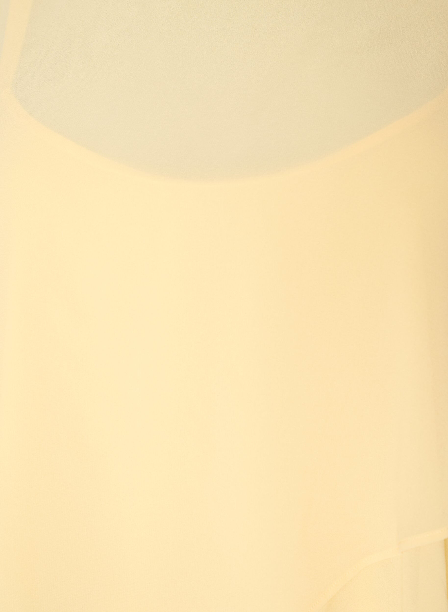 ZizziRobe maxi avec plusieurs couches de volants et cape amovible, Jaune clair, Packshot image number 2
