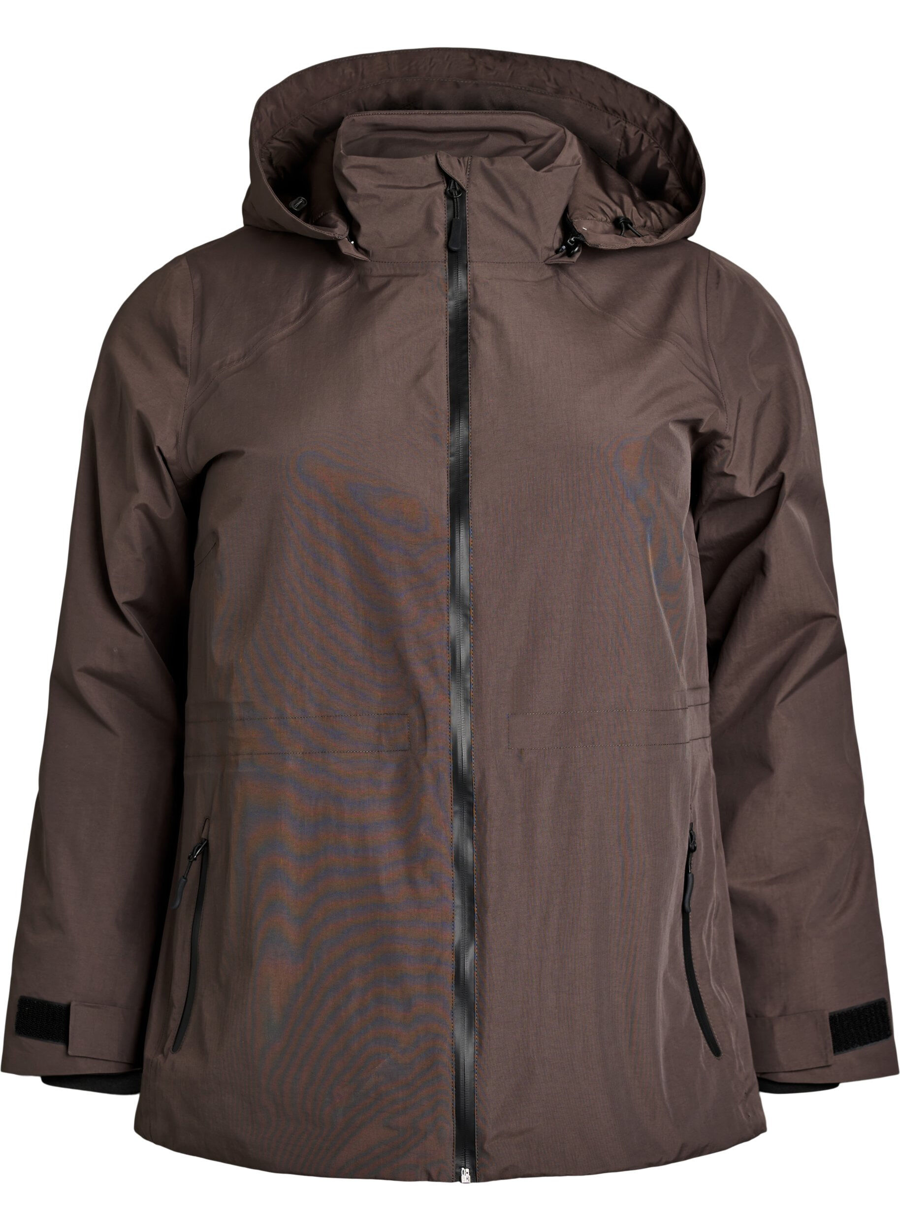 Veste d'hiver imperm&eacute;able avec capuche amovible