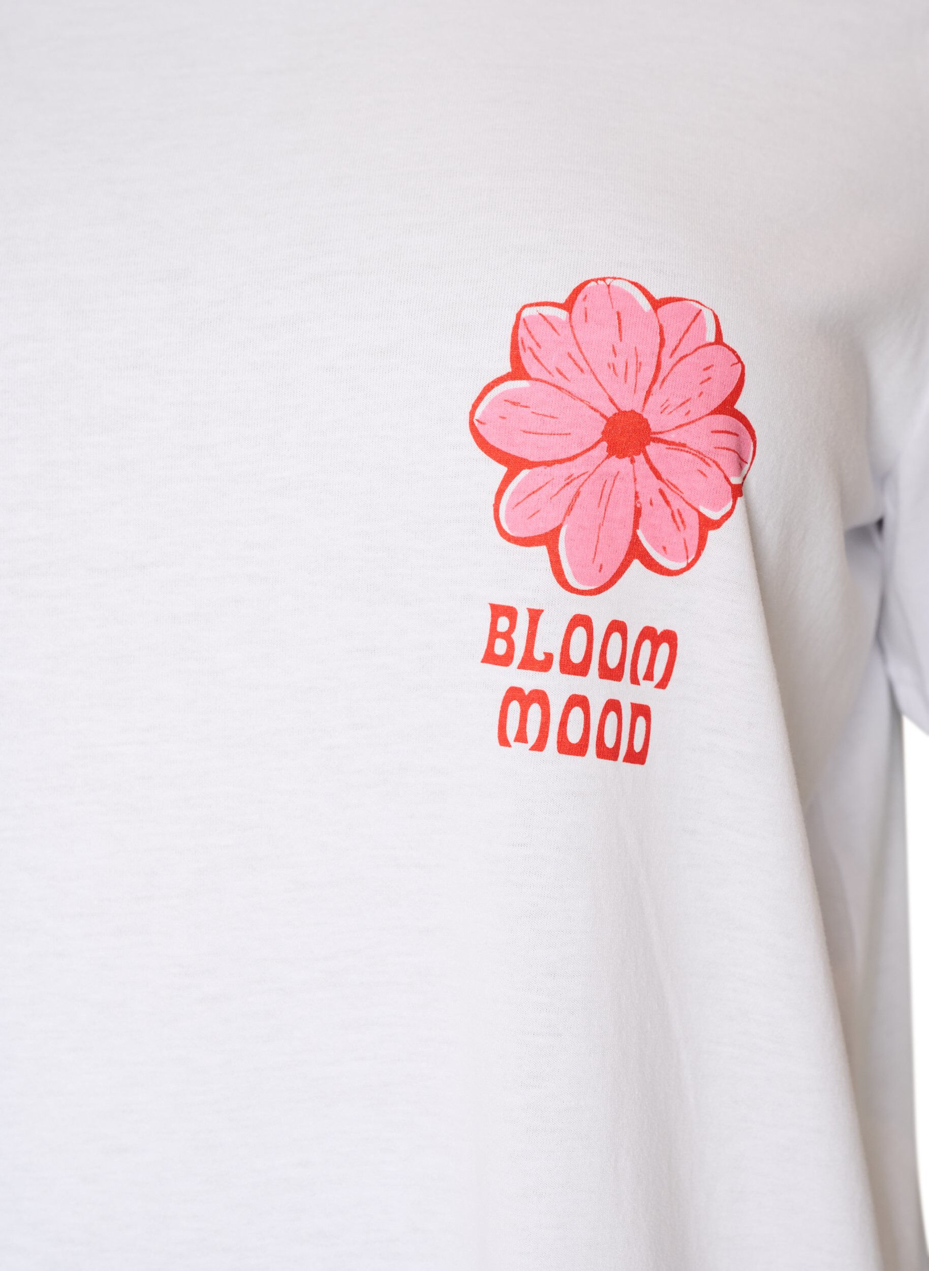 ZizziT-Shirt mit Print, Wei&szlig;, Packshot image number 2