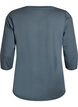 Trainingsshirt mit 3/4-Ärmeln, Grau, Packshot image number 1