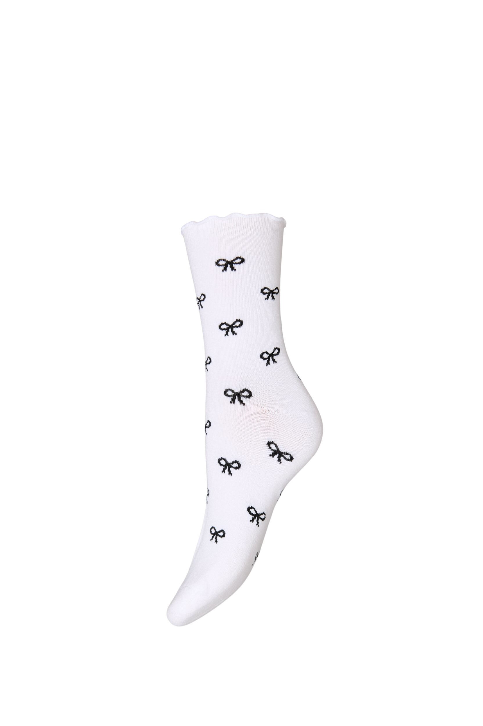 Chaussettes en coton avec des motifs
